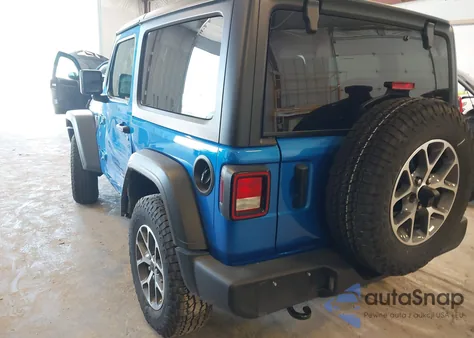 2024 Jeep Wrangler 2-Door Sport S 4X4 from USA, damaged, VIN 1C4PJXAN7RW170736